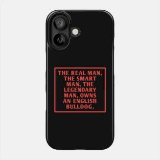 English Bulldog Phone Case