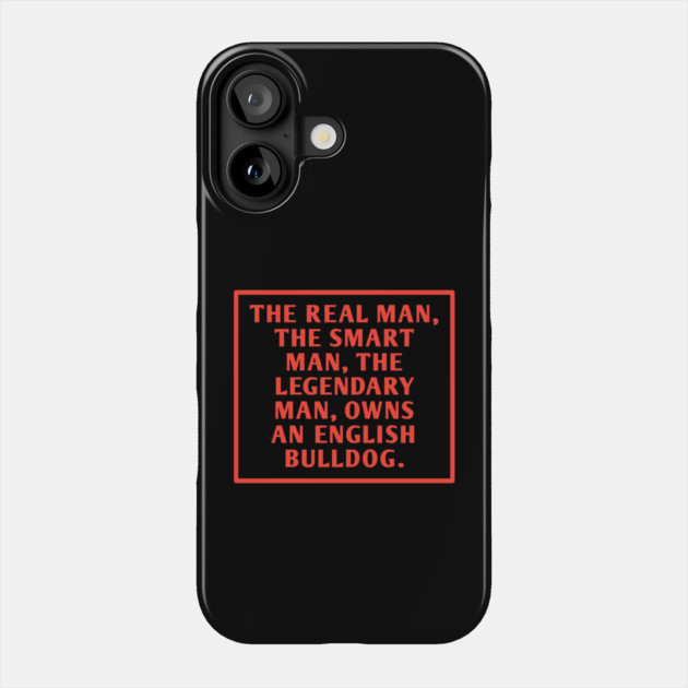 English Bulldog Phone Case by BlackMeme94