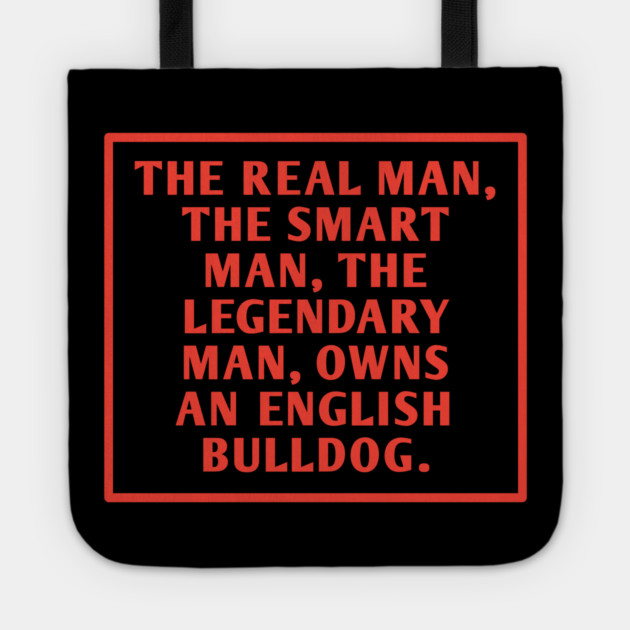 English Bulldog Tote by BlackMeme94