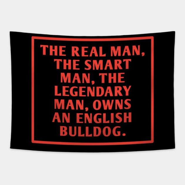 English Bulldog Tapestry by BlackMeme94