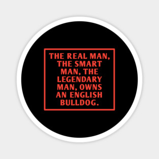 English Bulldog Magnet