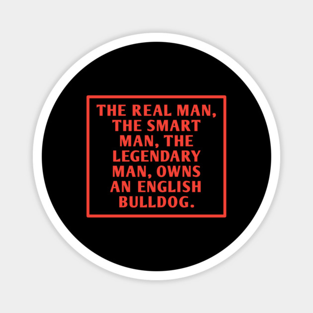 English Bulldog Magnet by BlackMeme94