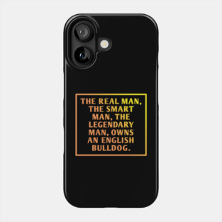 English Bulldog Phone Case
