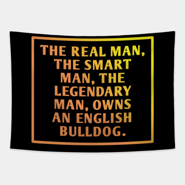 English Bulldog Tapestry by BlackMeme94
