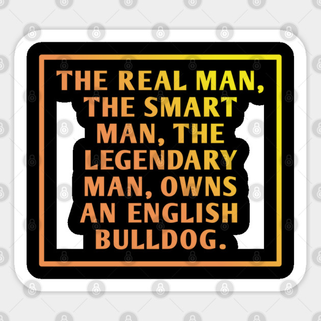 English Bulldog Sticker by BlackMeme94