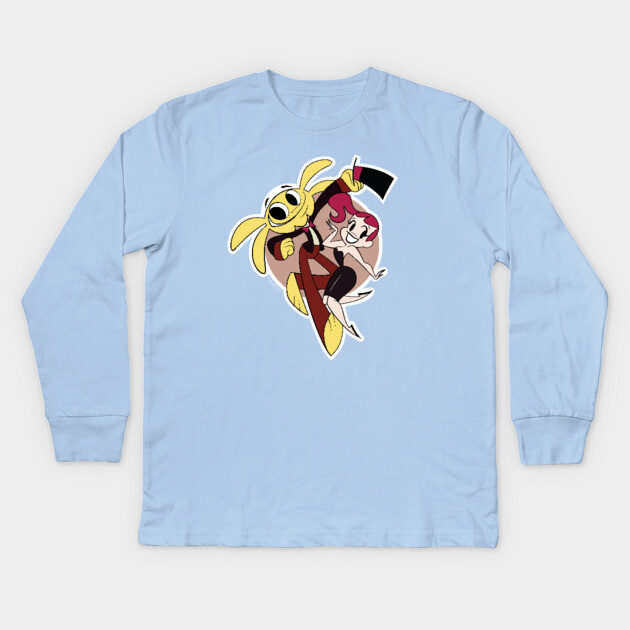 Mitzi & Spanko Kids Long Sleeve T-Shirt by JoTheZette