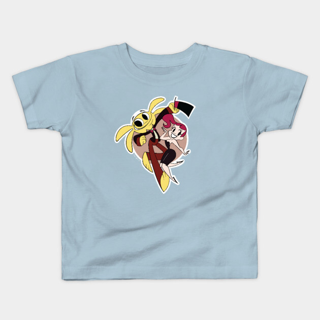 Mitzi & Spanko Kids T-Shirt by JoTheZette