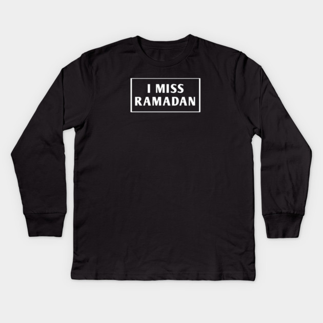 Ramadan Kids Long Sleeve T-Shirt by BlackMeme94