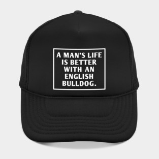 English Bulldog Hat