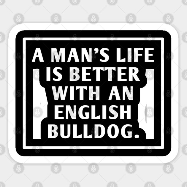 English Bulldog Sticker by BlackMeme94