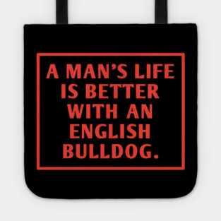 English Bulldog Tote