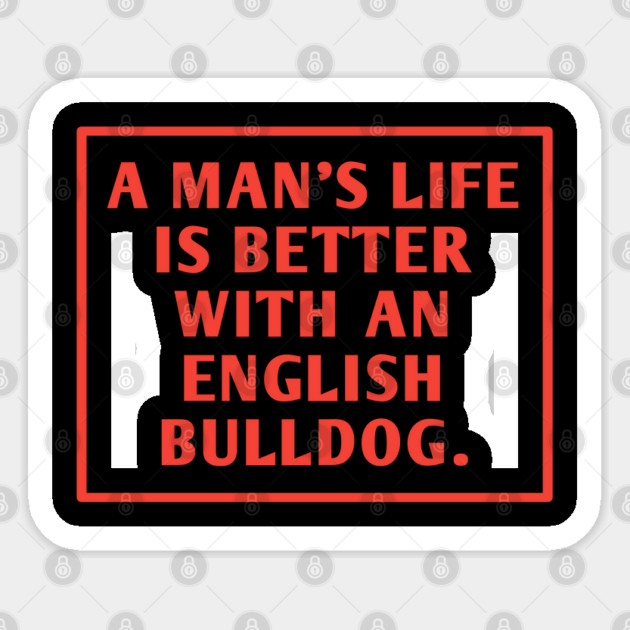 English Bulldog Sticker by BlackMeme94