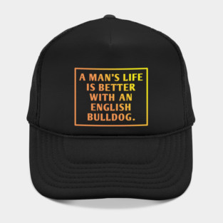 English Bulldog Hat