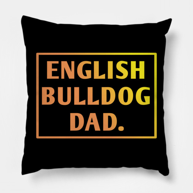 English Bulldog Pillow by BlackMeme94