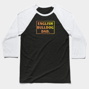 English Bulldog Baseball T-Shirt