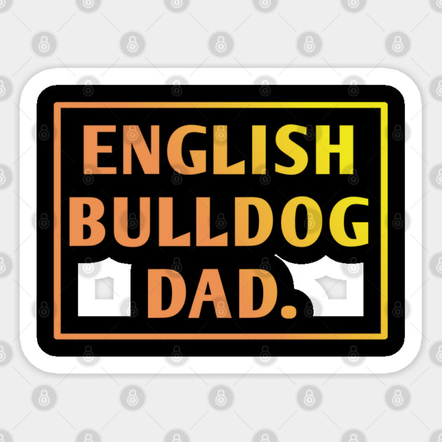 English Bulldog Sticker by BlackMeme94