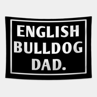English Bulldog Tapestry