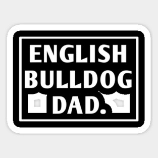 English Bulldog Sticker