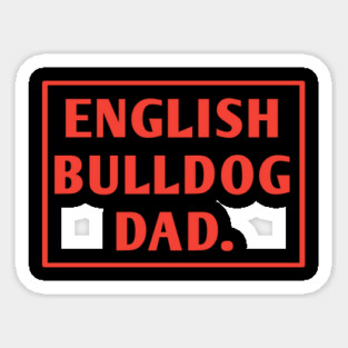 English Bulldog Sticker