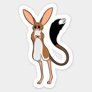 Jerboa Sticker
