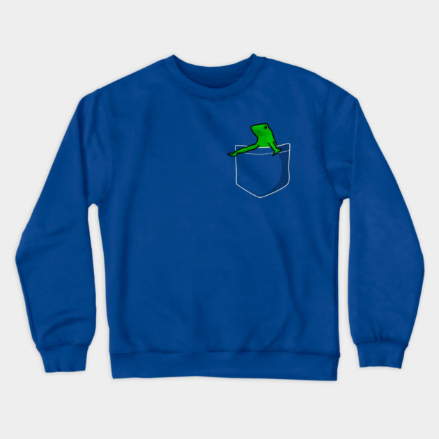 Pocket Dat Boi Crewneck Sweatshirt by dumbshirts