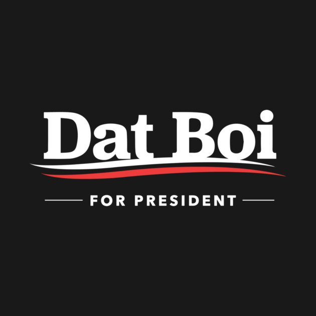 Dat Boi For President T-Shirt by dumbshirts