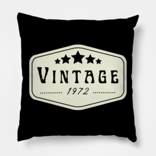 Vintage 1972 Pillow
