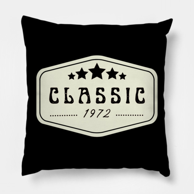 Classic 1972 Pillow by Pixel Threads 