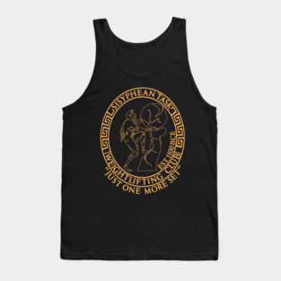 Sisyphean Task Weightlifting Club - Greek Mythology, Gym Meme, Bodybuilding Tank Top