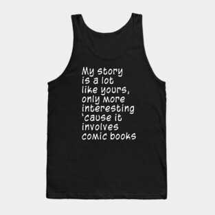 Comic Books Tank Top