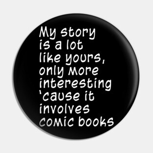 Comic Books Pin