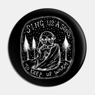 Exit Music (for a Film) Illustrated Lyrics - by Radiohead Pin