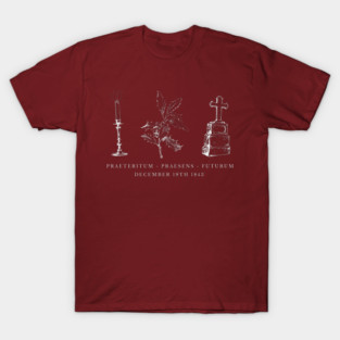 A Christmas Carol: Past - Present - Future (WHITE VERSION) T-Shirt