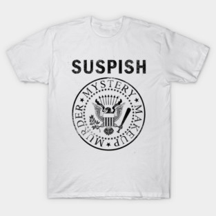 Bailey Sarian Suspish Murder Mystery Makeup black T-Shirt