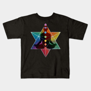 Merkaba Activation Meditation Kids T-Shirt