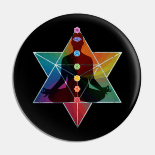 Merkaba Activation Meditation Pin