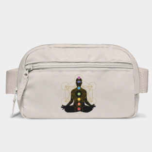 Metatron's Cube Chakra Healing Meditation Bag