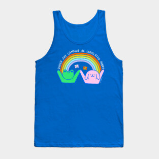 Queer Joy Cannot Be Legislated Away - The Peach Fuzz Tank Top