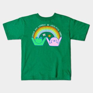 Queer Joy Cannot Be Legislated Away - The Peach Fuzz Kids T-Shirt