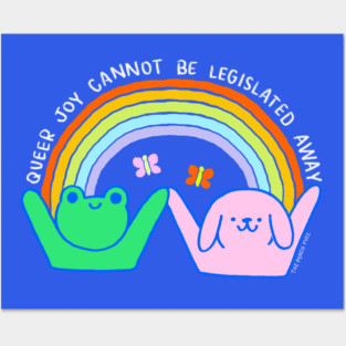 Queer Joy Cannot Be Legislated Away - The Peach Fuzz Posters and Art