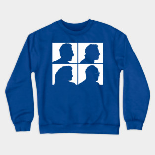 Seinfeld 4 - Simple Silhouette Design Crewneck Sweatshirt