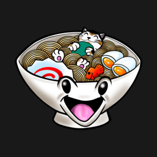 Toon Neko Ramen T-Shirt