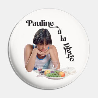 Pauline à la plage Pin