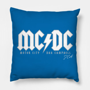 Motor City Dan Campbell Pillow