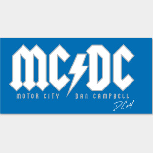 Motor City Dan Campbell Posters and Art