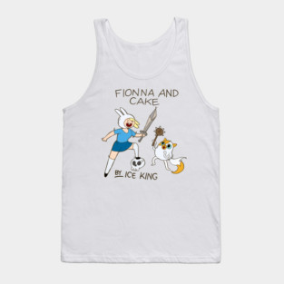 A Fionna and Cake story, by Ice King Tank Top