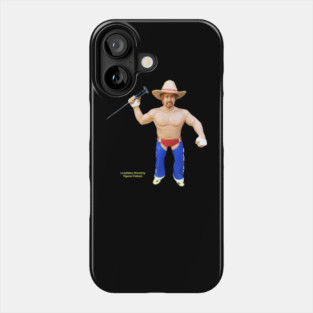 LeJeNdary Wrestling Figures Podcast Blue Chaps Phone Case