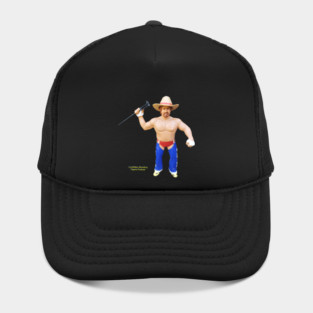 LeJeNdary Wrestling Figures Podcast Blue Chaps Hat