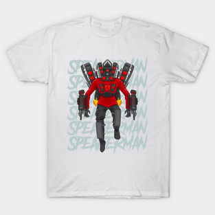 skibidi toilet speakerman G man toilet T-Shirt