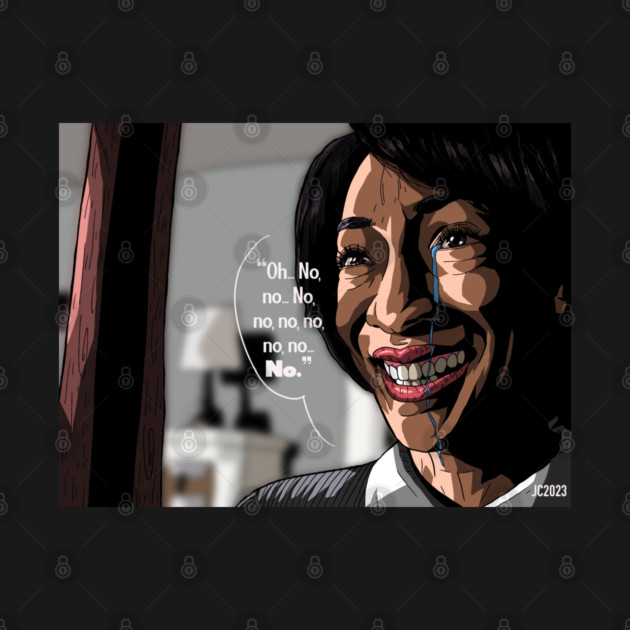 Get Out "No" The Maid portrait (digital) by StagArtStudios